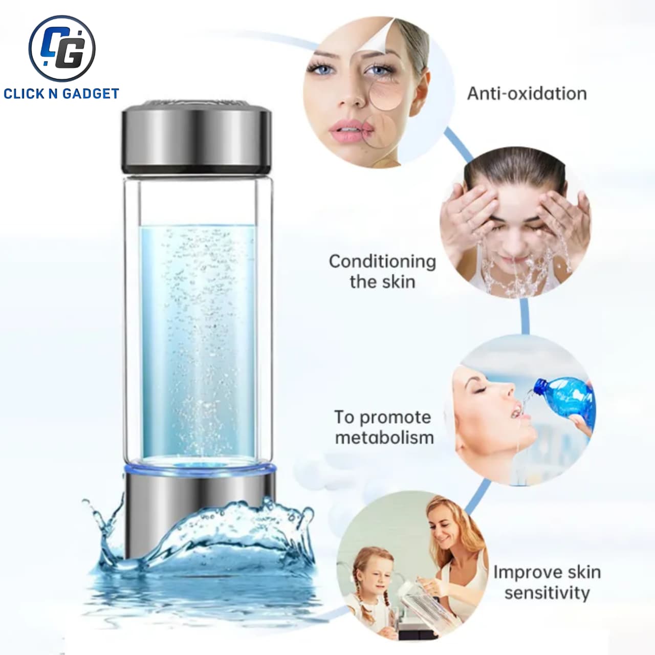 Hydrogen Water Generator Bottle - Image 4