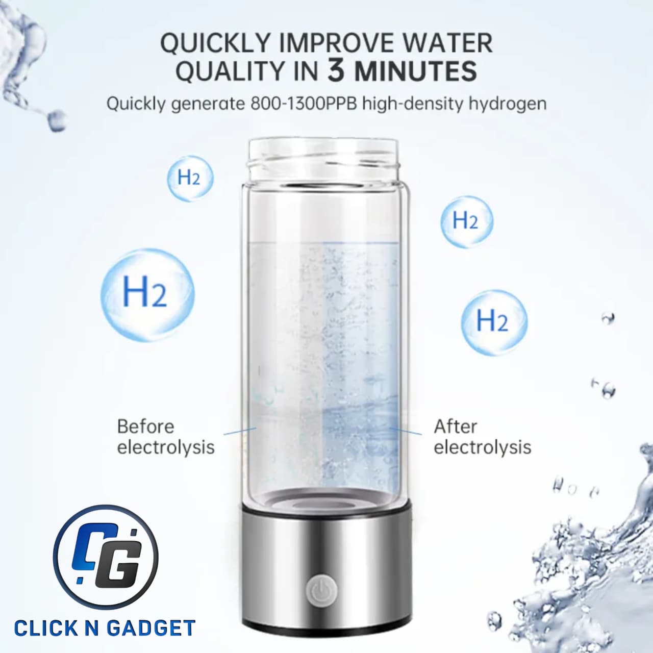 Hydrogen Water Generator Bottle - Image 5