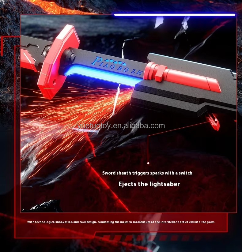 Plastic Sword Toy With Spark,Light & Smoke Effect - Image 6