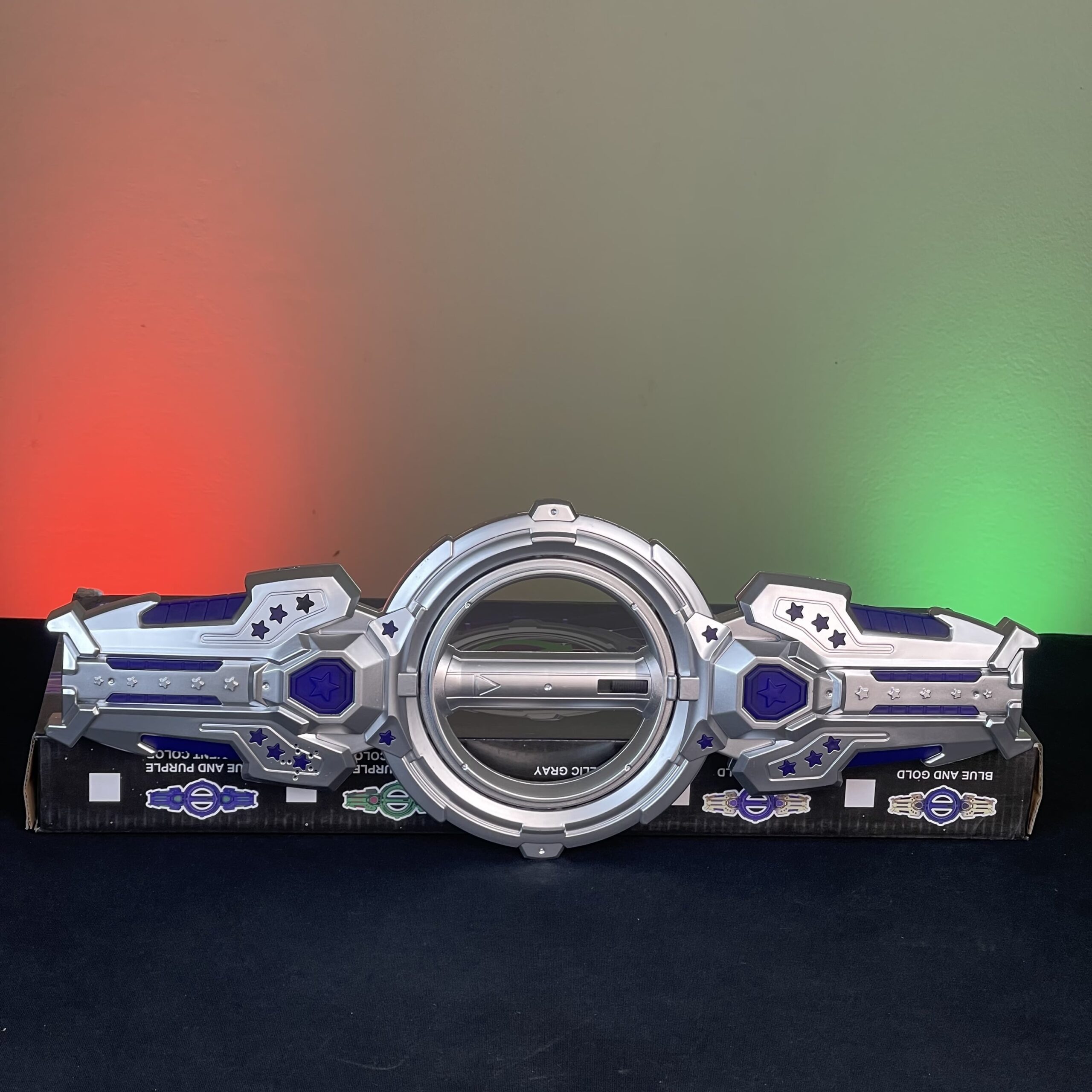 Spinning Double Headed Laser Sword with Color Changing Effect - Image 4